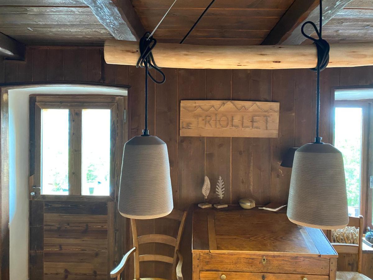 Chalet Le Triollet 圣热尔韦莱班 外观 照片
